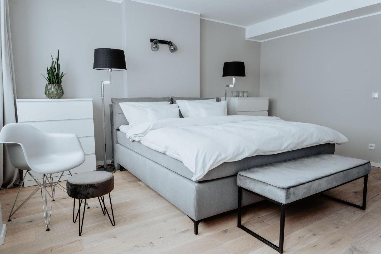 2-Zimmer City Apartment 57M² Mit King Size Bett Und Kueche Munster  Extérieur photo