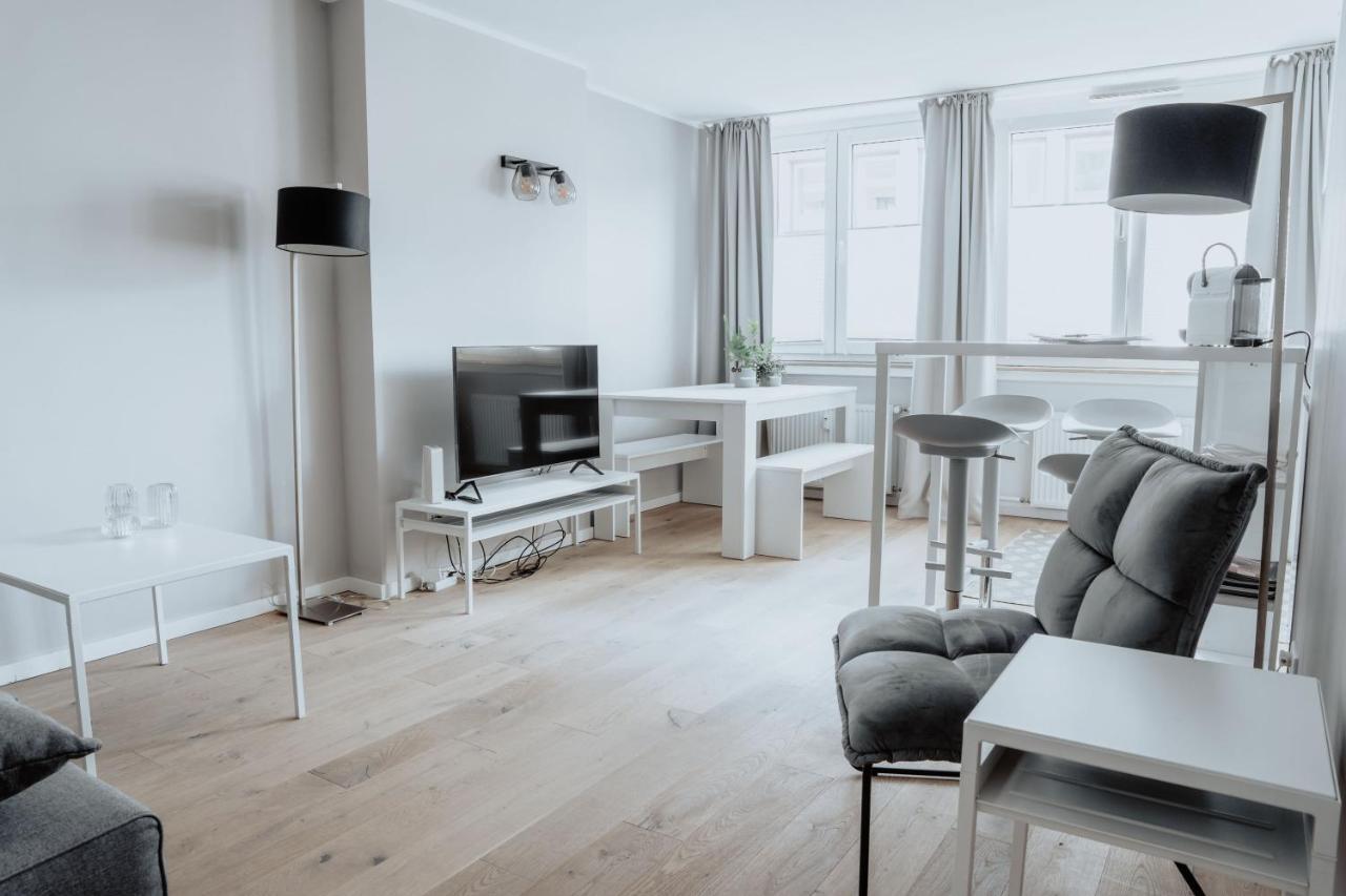 2-Zimmer City Apartment 57M² Mit King Size Bett Und Kueche Munster  Extérieur photo
