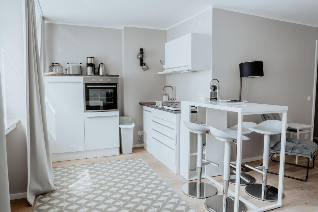 2-Zimmer City Apartment 57M² Mit King Size Bett Und Kueche Munster  Extérieur photo